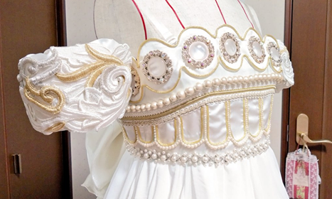 Sailor Moon Fan Created A Dazzling Princess Serenity Wedding Dress In Short  Time  NERDIER TIDES
