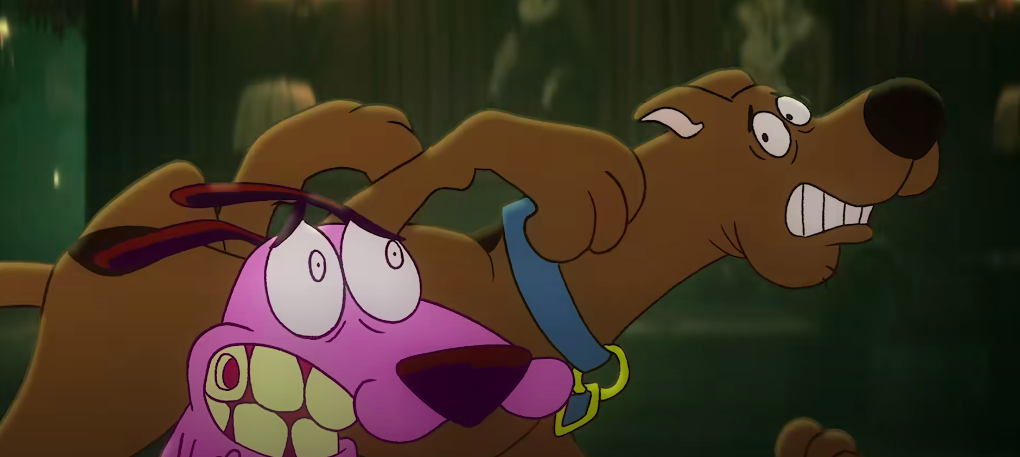 Scooby-Doo faces off against Courage the Cowardly Dog in the latest ...